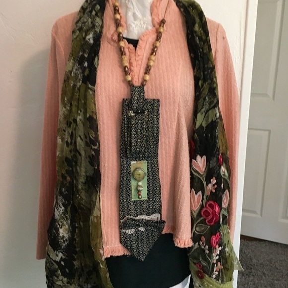 Upcycled Reworked Tie with Vintage Watch Steampunk Style - Picture 13 of 16